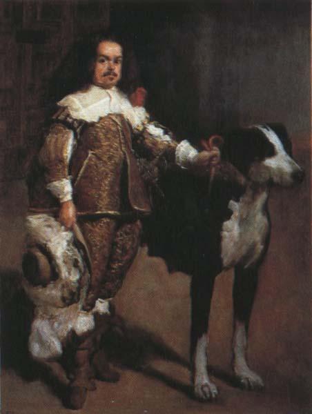 Diego Velazquez The Court Dwarf Don Antonio dl Ingles (mk45)